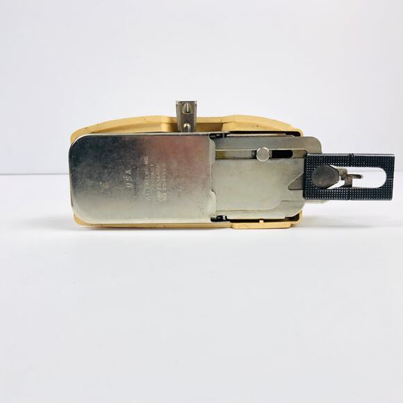 VTG SINGER 1960's Buttonholer Sewing Machine Attachment 6 Templates & Case MCM - Picture 8 of 10